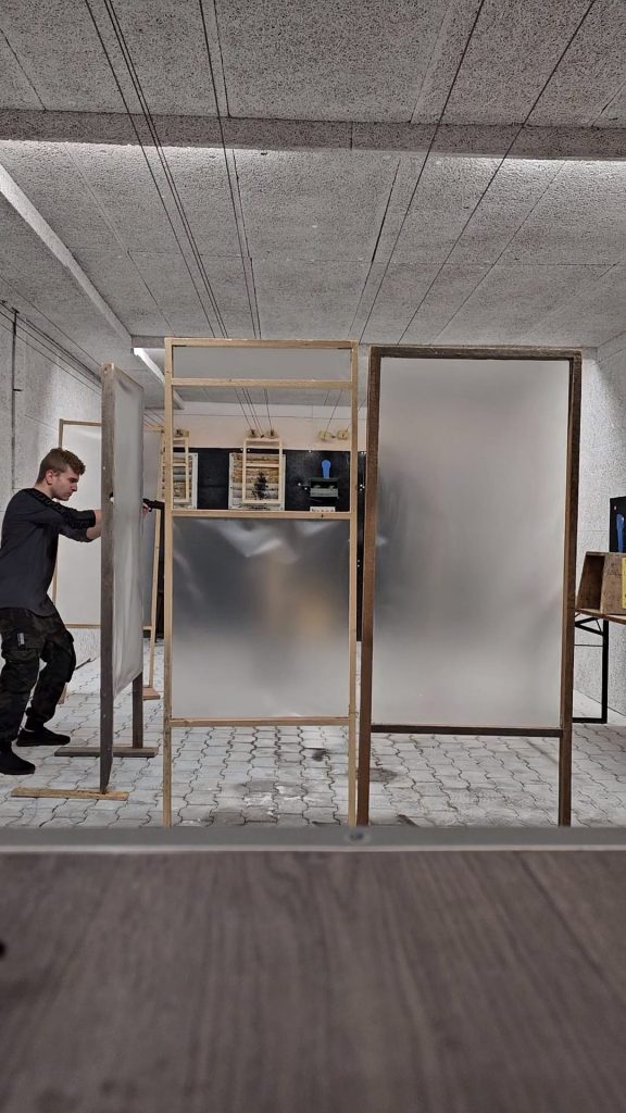 Teilnehmer beim Jugendturnier im Februar 2024 auf dem Schießstand